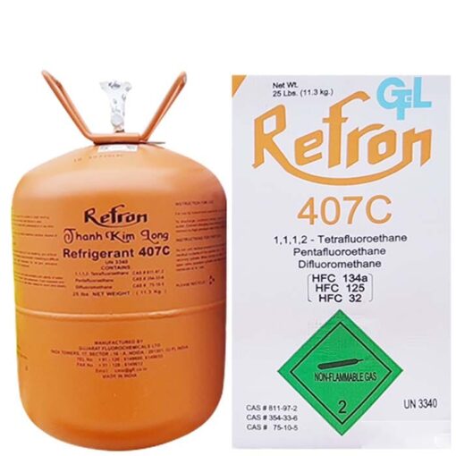 Gas Lạnh R407C Refron Ấn Độ bình 11.3kg