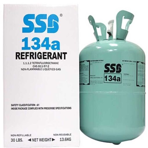 Gas lạnh R134A SSB Singapore bình 13.6 kg