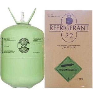 Gas lạnh R22 Refrigerant bình 22.7Kg Trung Quốc