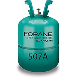 Gas lạnh R507A Arkema Forane Trung Quốc bình 11.3Kg