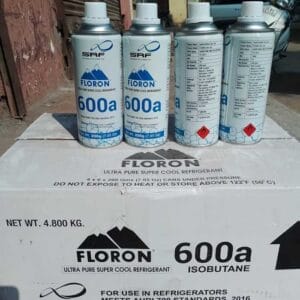 Gas lạnh R600A Floron Ấn Độ lon 200gr