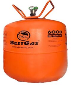 Gas lạnh R600a BestGas bình 3Kg Ấn Độ