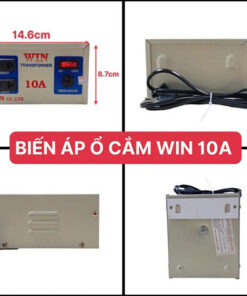 Biến áp điện 110V ổ cắm Win 10A dành cho hàng nội địa Nhật máy giặt nồi cơm , tủ