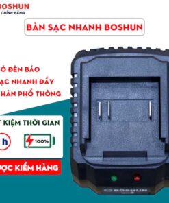 Bộ sạc pin Boshun chân thông dụng 4cm