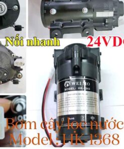 Bơm máy lọc nước 24V nối nhanh WEIMO HK-1368