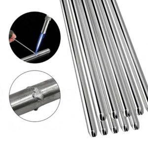 Que hàn nhôm lõi thuốc (bọc thuốc) cao cấp - dây hàn nhôm bằng khò gas tiện l (1)