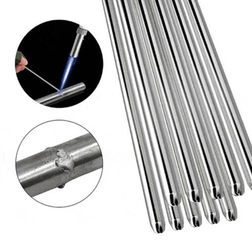Que hàn nhôm lõi thuốc (bọc thuốc) cao cấp - dây hàn nhôm bằng khò gas tiện l (1)