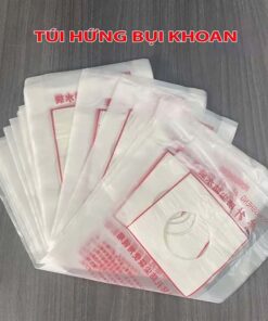 Túi hứng bụi khoan, Bọc hứng bụi cho mũi khoan rút lỗi phi 65 [Gói 100c] (1)
