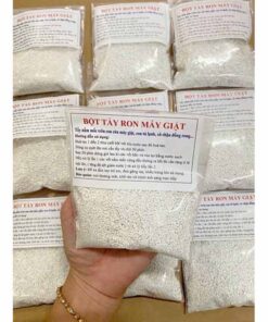 Bột tẩy ron máy giặt