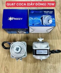 Quạt coca dây đồng 70w quạt dàn nóng coca quạt block tủ đông