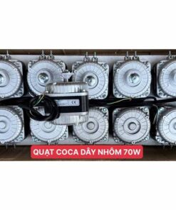 Quạt coca dây nhôm 70w quạt block tủ đông quạt dàn nóng coca