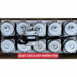 Quạt coca dây nhôm 70w quạt block tủ đông quạt dàn nóng coca