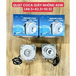 Quạt dàn nóng coca quạt coca dây nhôm 40w quạt block tủ đông