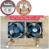 Quạt tủ lạnh SANYO hãng Nidec 3 dây 12v 0.09A - 9.9