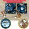 Quạt tủ lạnh SANYO hãng Nidec 3 dây 12v 0.16A - 9.9