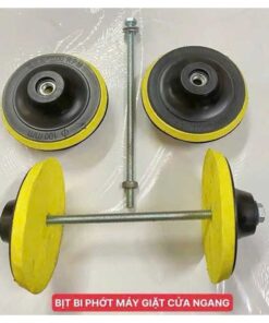 Bịt bi phớp máy giặt cửa ngang bằng nhựa dẻo màu vàng