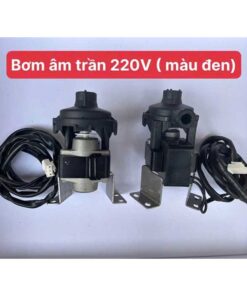 Bơm âm trần 220V màu đen