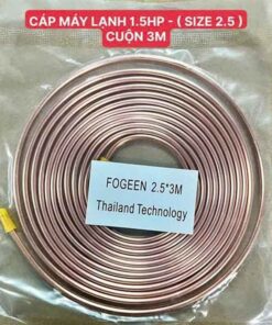 Cáp máy lạnh 1.5HP - seri 2.5 cuộn 3 mét