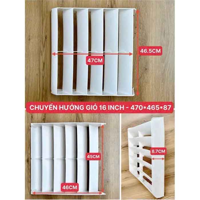 Chuyển hướng gió dàn nóng máy lạnh 16 Inch - 470.465.87