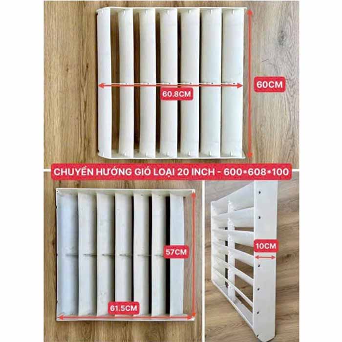 Chuyển hướng gió dàn nóng máy lạnh 20 Inch - 600.608.100