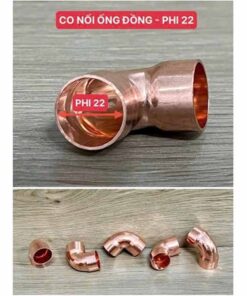 Co nối ống đồng phi 22