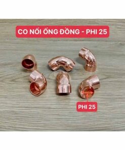 Co nối ống đồng phi 25