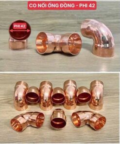 Co nối ống đồng phi 42