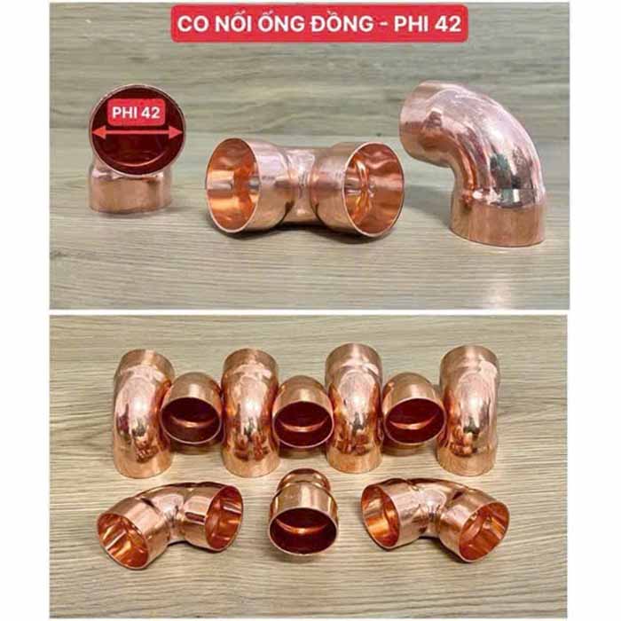 Co nối ống đồng phi 42