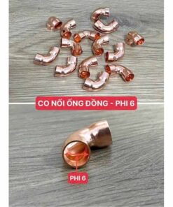 Co nối ống đồng phi 6