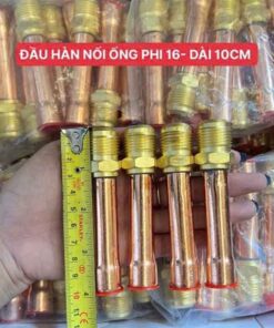 Đầu hàn nối ống phi 16 dài 10 cm 3