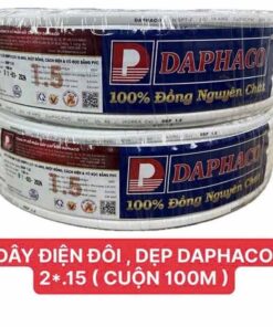 Dây điện đôi Daphaco 2.15 cuộn 100 mét