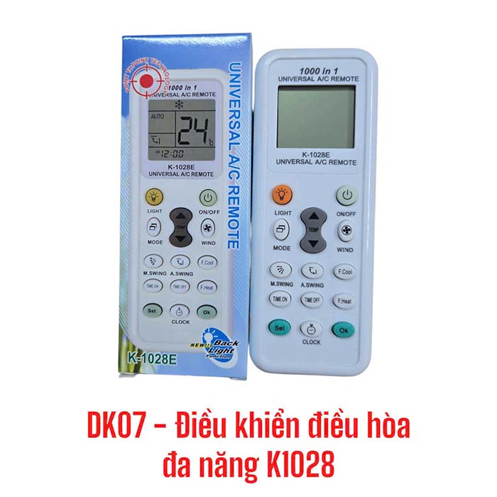 Điều khiển điều hòa đa nẵng K1028 - DK07