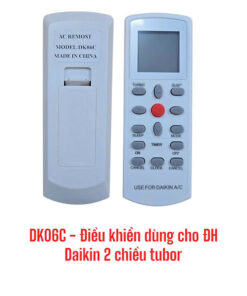 Điều khiển dùng cho điều hòa Daikin - 2 chiều tubor - DK06C