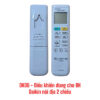 Điều khiển dùng cho điều hòa Daikin nội địa - 2 chiều - DK06