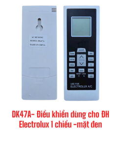 Điều khiển dùng cho điều hòa Electrolux mặt đen - 1 chiều - DK47A
