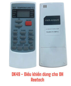 Điều khiển dùng cho điều hòa Reetech - DK49