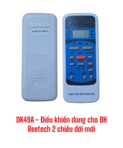Điều khiển dùng cho điều hòa Reetech đời mới - 2 chiều - DK49A