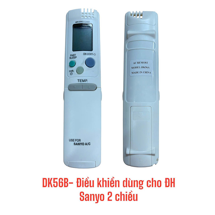 Điều khiển dùng cho điều hòa Sanyo - 2 chiều - DK56B