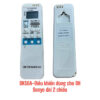Điều khiển dùng cho điều hòa Sanyo dài - 2 chiều - DK56A