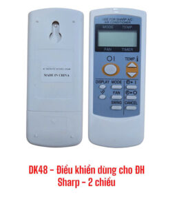 Điều khiển dùng cho điều hòa Sharp - 2 chiều - DK48