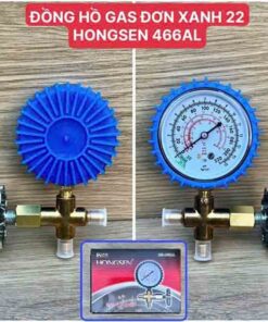 Đồng hồ Gas đơn xanh 22 Hongsen 466AL