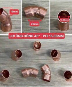 Lơi ống đồng phi 45 phi 15.88mm