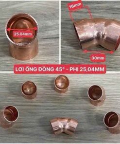Lơi ống đồng phi 45 phi 25.04mm