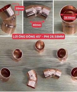 Lơi ống đồng phi 45 phi 28.58mm