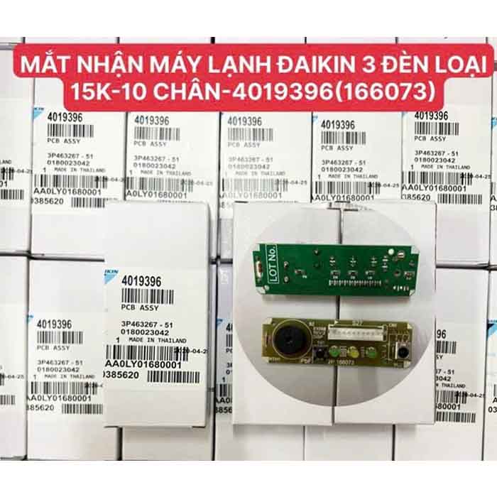 Mắt nhận máy lạnh Daikin 3 đèn loại 15k-10 chân