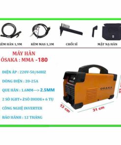 Máy hàn Osaka - MMA - 180 kèm phụ kiện