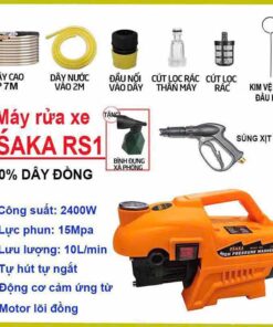 Máy rửa xe Osaka RS1 kèm phụ kiện