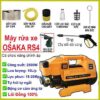 Máy rửa xe Osaka RS4 kèm phụ kiện