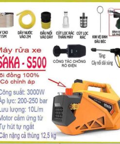 Máy rửa xe Osaka S500 kèm phụ kiện