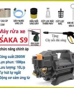 Máy rửa xe Osaka S9 kèm phụ kiện